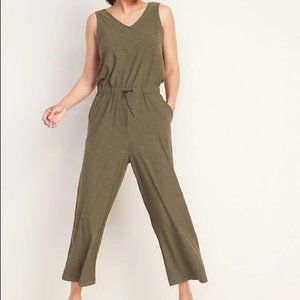 Old Navy Breathe On V-Neck Wide Leg Jumpsuit